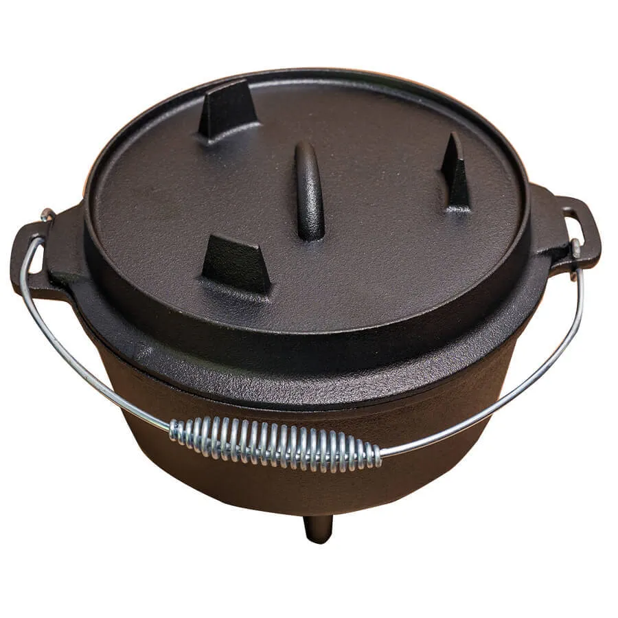 10 Pieces Camping Cookware Combo Set by Flaming Coals