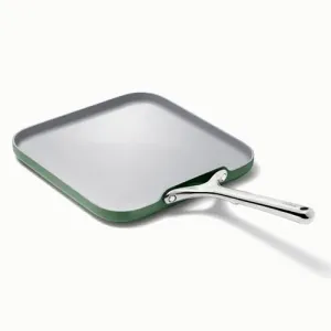 11" Square Flat Griddle Pan Sage