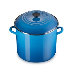 16qt Enamel on Steel Covered Stockpot, Marseille