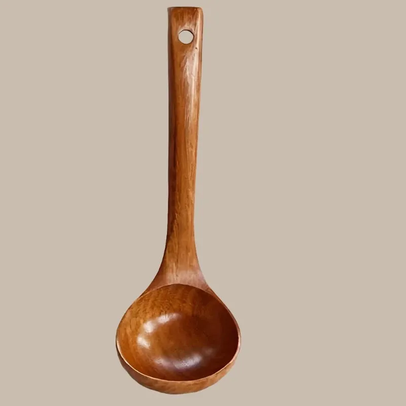 1pc Non-Stick Wooden Cooking Spoon