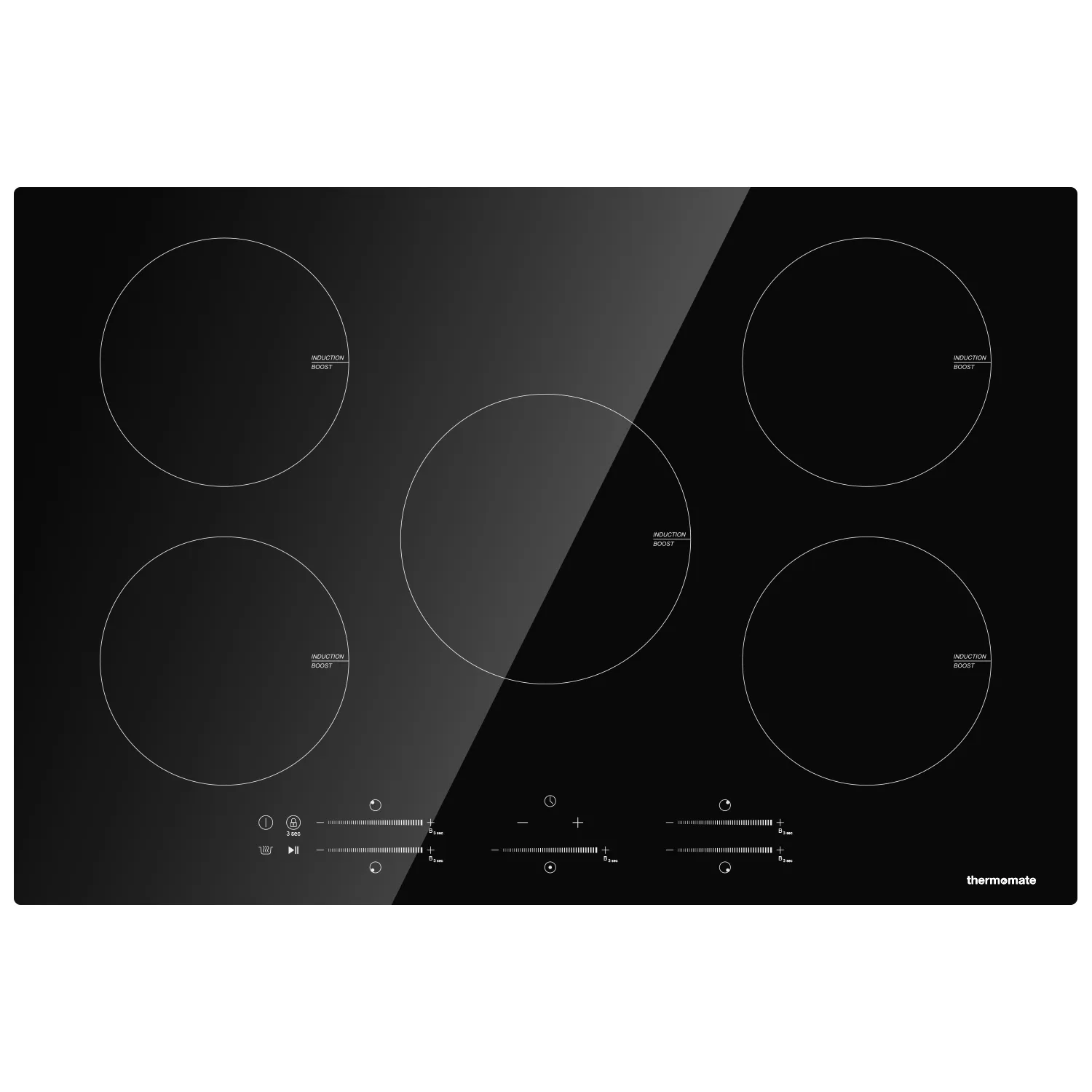 30'' Induction Cooktop w/ 5 Boost Burners