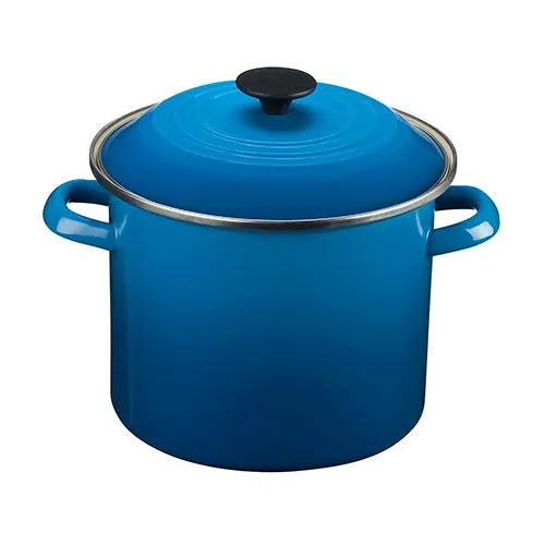 8qt Enamel on Steel Covered Stockpot Marseille