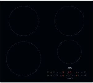 AEG IKX64301CB Induction Hob - 59cm Black, Frameless Design, Touch