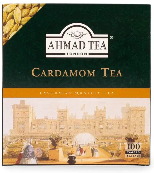 Ahmad Cardamom Tea (1.4 oz) 1oz (3-Packs / 20-Count Each)