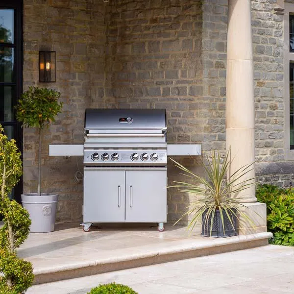 Bibury 4 Burner Gas BBQ & Rotisserie - Whistler Grills