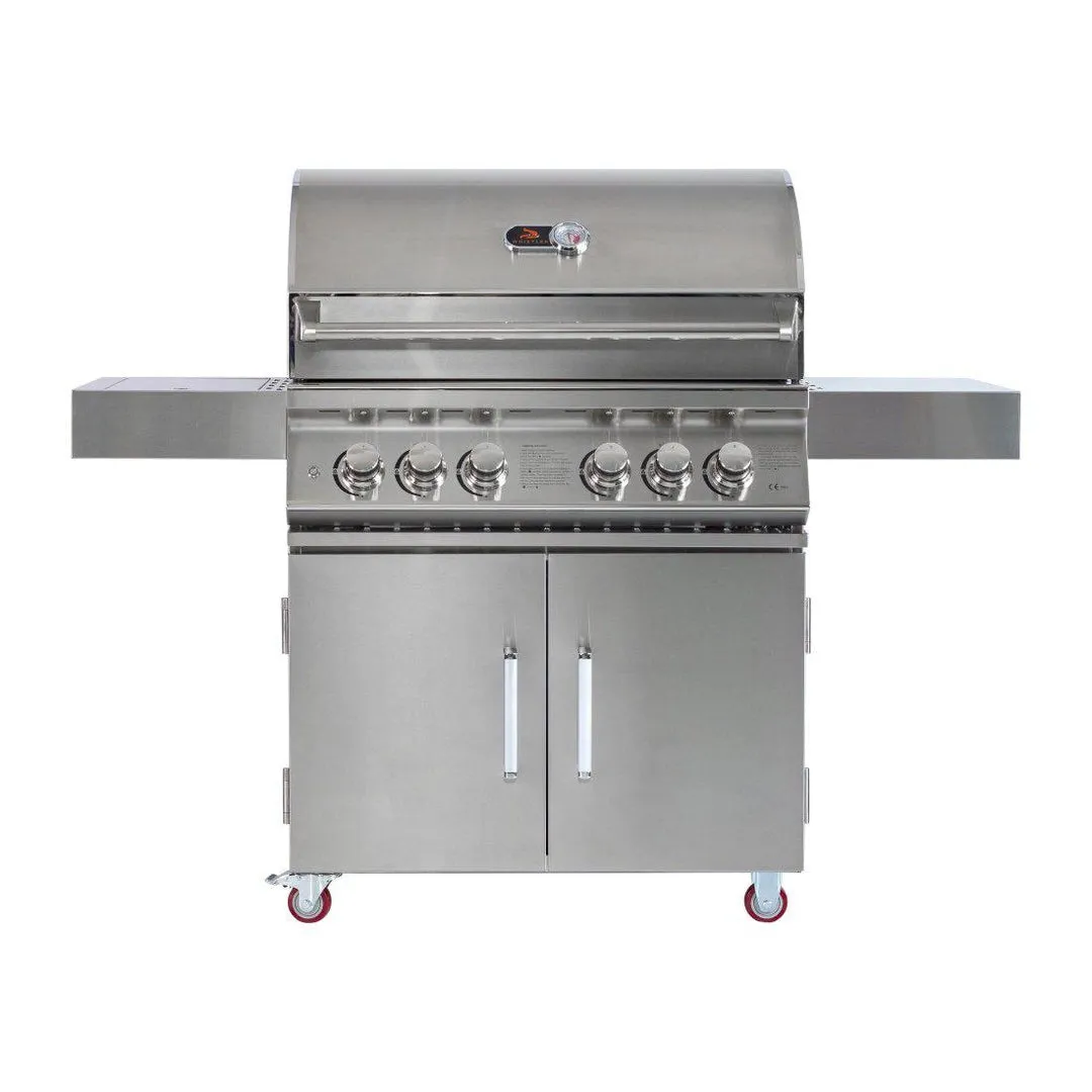 Bibury 4 Burner Gas BBQ & Rotisserie - Whistler Grills