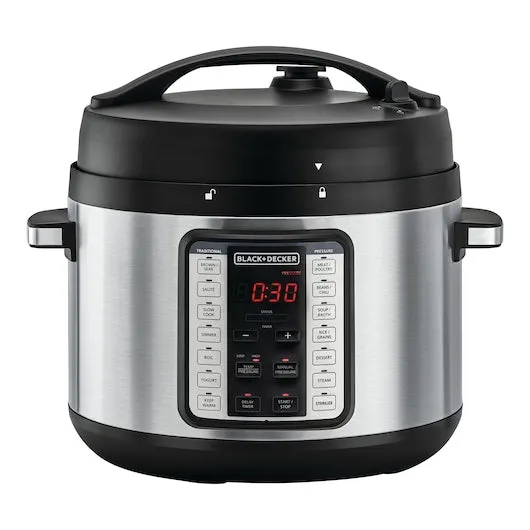 Black Decker Electric Pressure Cooker 10L, PCP1010