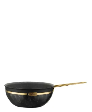 Brioni Selection 26cm Granite Wok Pan - Black