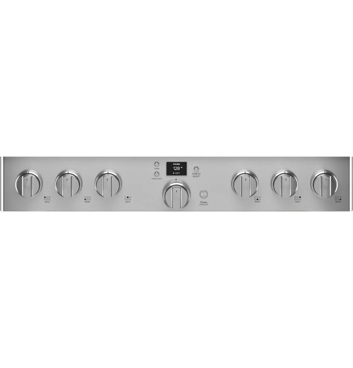 Cafe C2Y366P2TS1 Caf(eback)™ 36" Smart Dual-Fuel Commercial-Style Range with 6 Burners (Natural Gas)