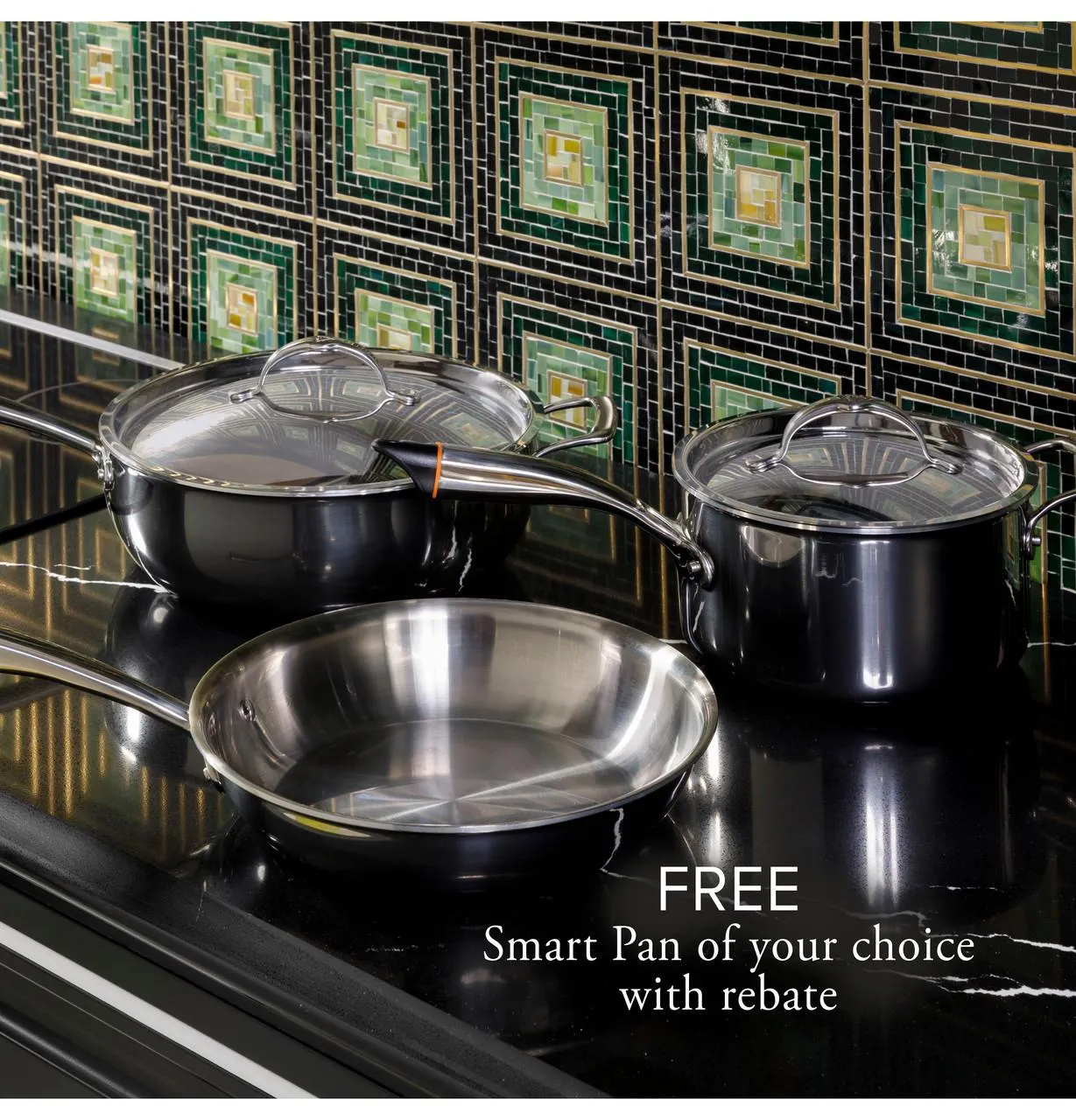 Cafe CEP90301TBB Caf(eback)™ 30" Touch-Control Electric Cooktop