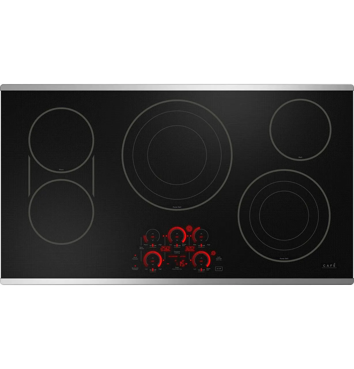 Cafe CEP90362TSS Caf(eback)™ 36" Touch-Control Electric Cooktop