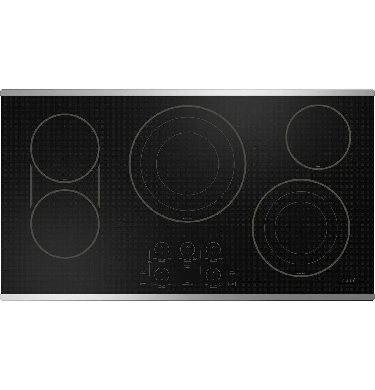 Cafe CEP90362TSS Caf(eback)™ 36" Touch-Control Electric Cooktop