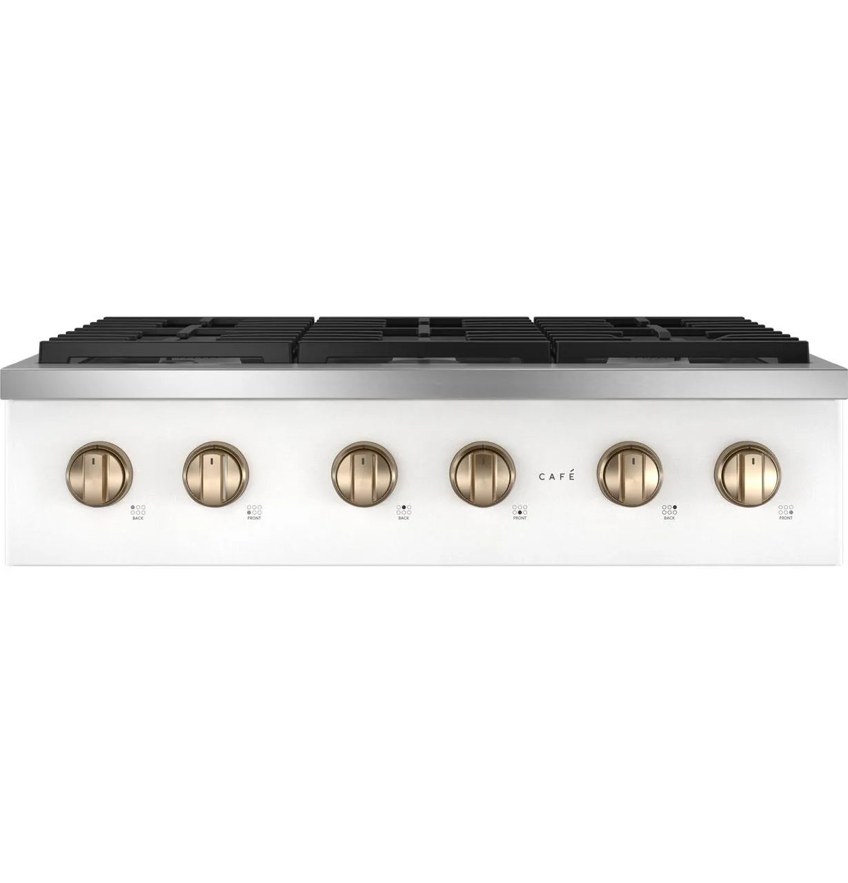 Cafe CGU366P4TW2 Caf(eback)™ 36" Commercial-Style Gas Rangetop with 6 Burners (Natural Gas)