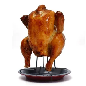 Chicken Duck Holder Rack Grill Stand Roasting