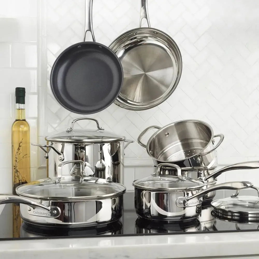 Cuisinart Classic 11pc Stainless Steel Cookware Set - 83-11N