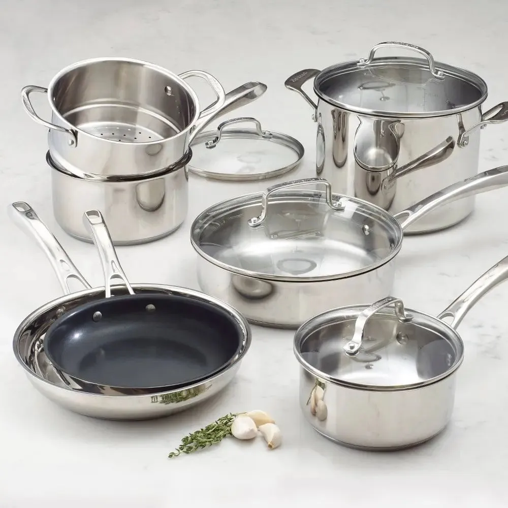 Cuisinart Classic 11pc Stainless Steel Cookware Set - 83-11N