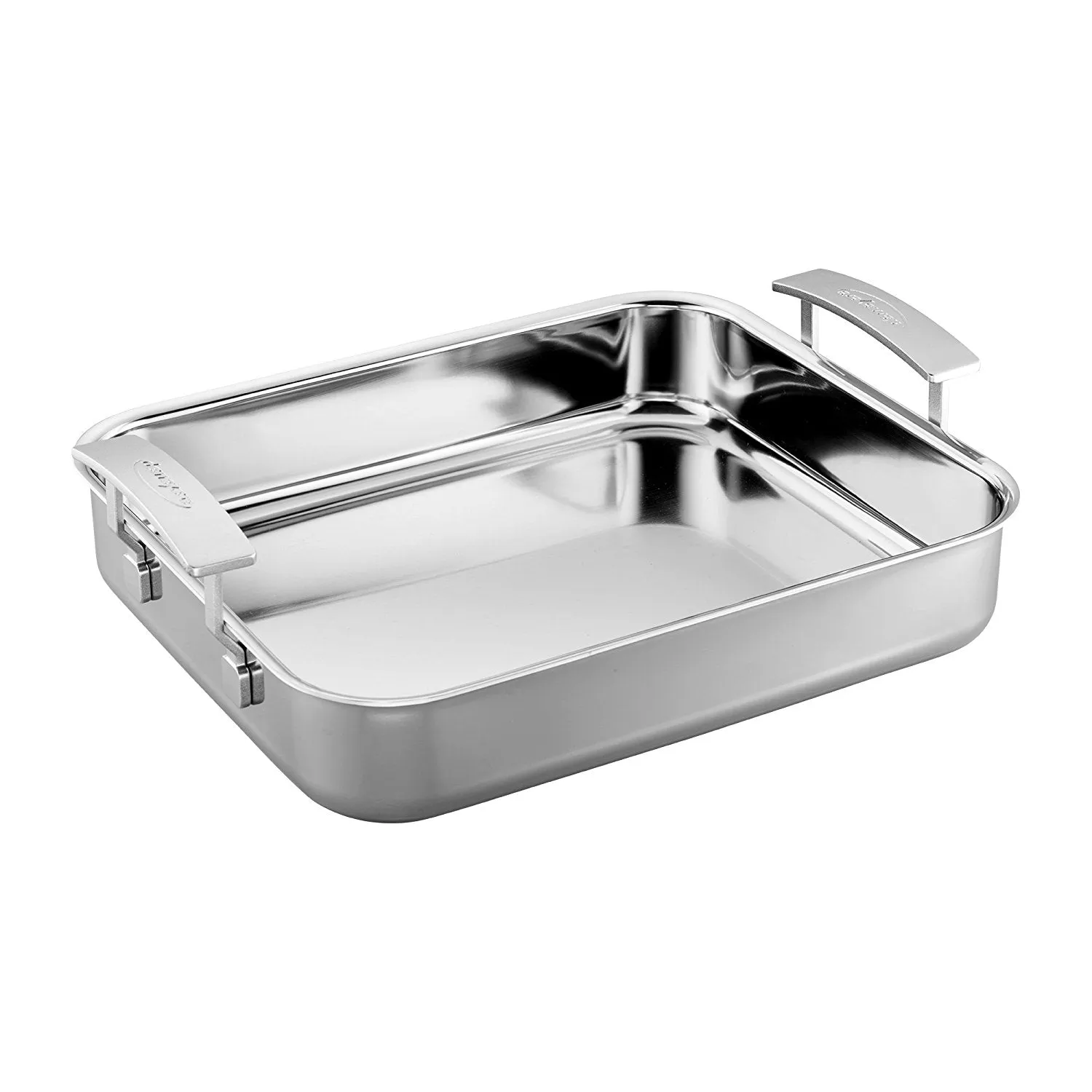 Demeyere Industry 5-Ply 15.7 X 13.3" Stainless Steel Roasting Pan