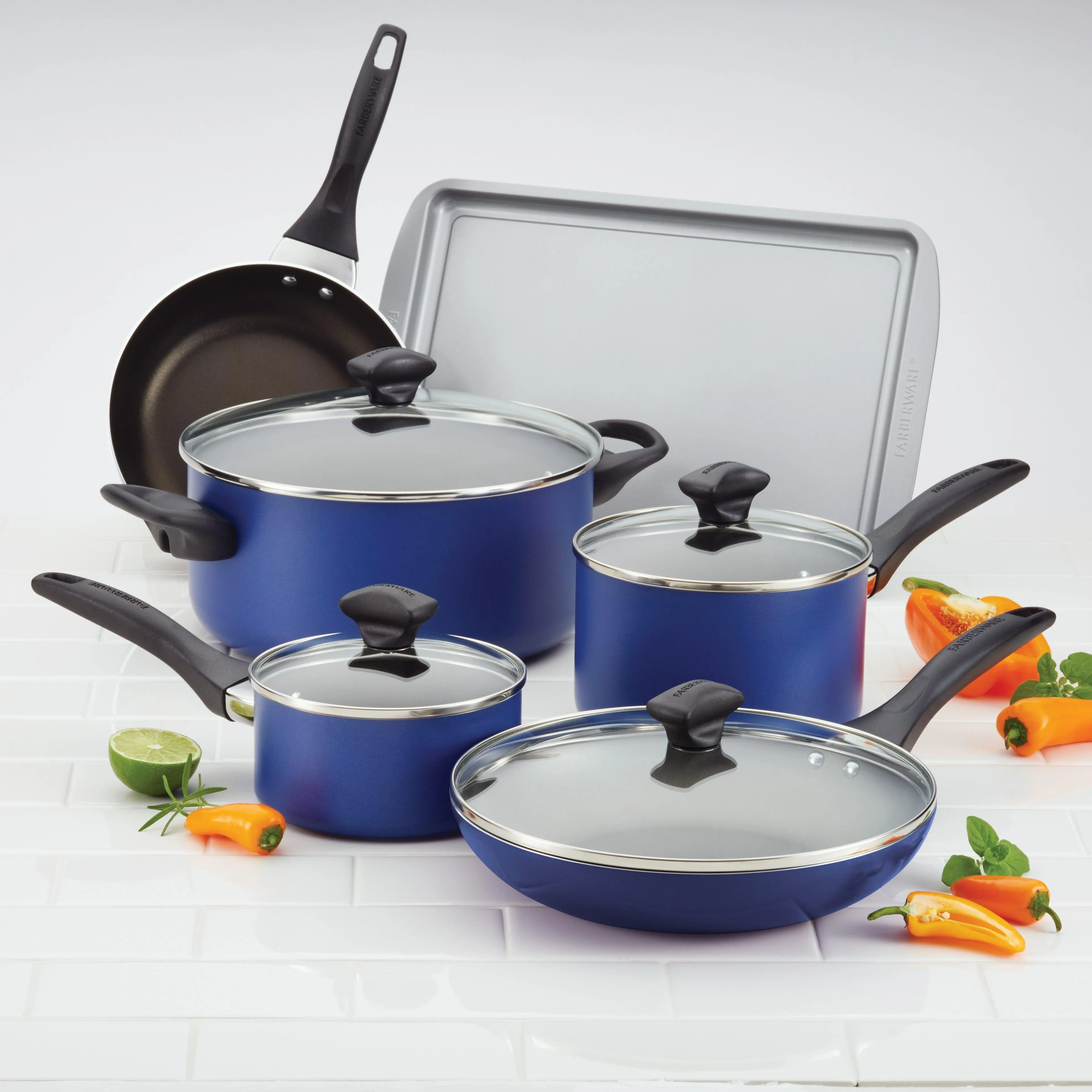 Dishwasher Safe Nonstick 15-Piece Cookware Set