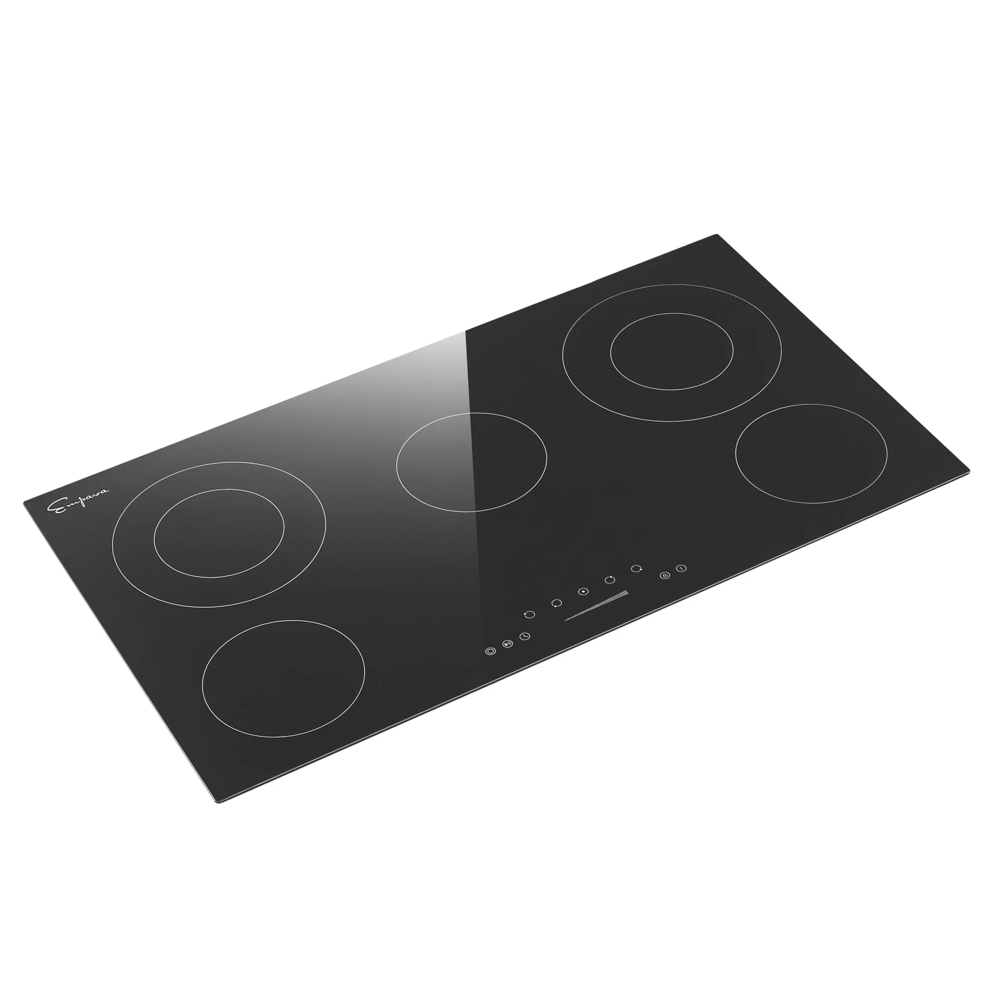 Empava 36REC14 36 Inch Black Electric Radiant Cooktop