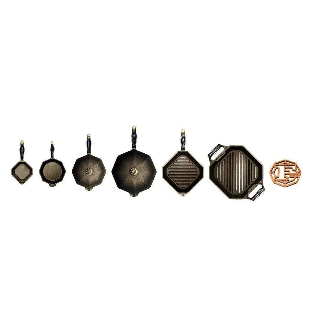 FINEX 9-Piece Cast Iron Cookware Set