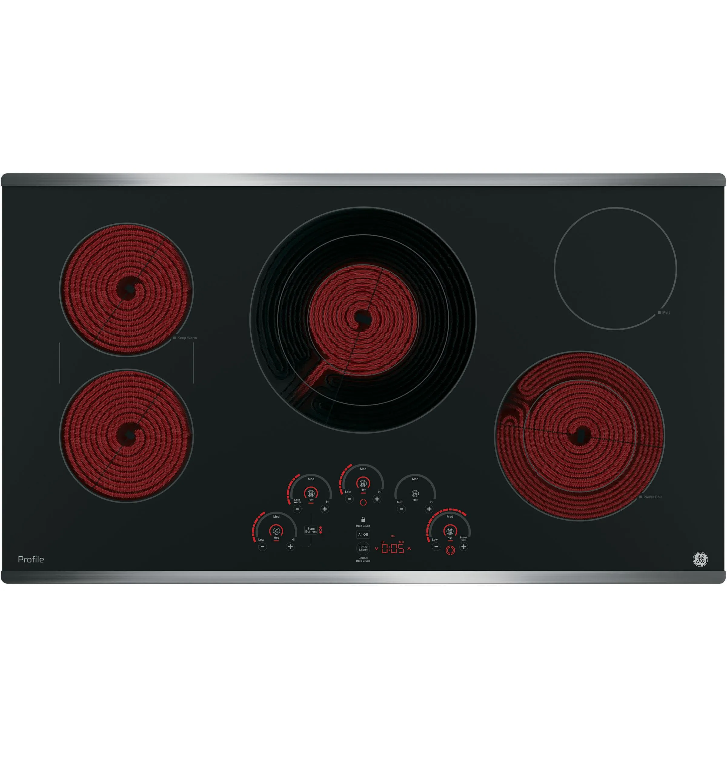 GE Profile™ 36" Built-In Touch Control Cooktop