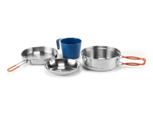 GSI Glacier Stainless 1 Person Mess Kit