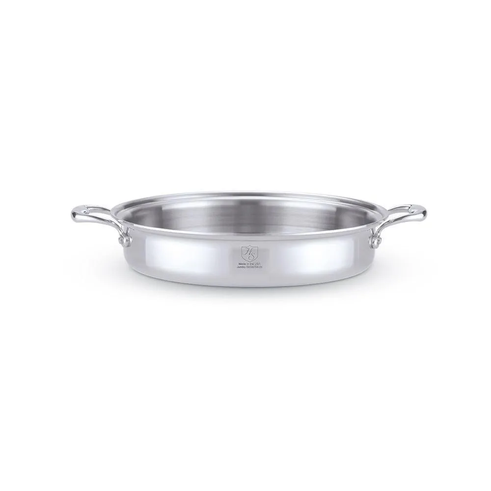 Heritage Steel 5-ply Stainless Sauteuse - 5 Qt.