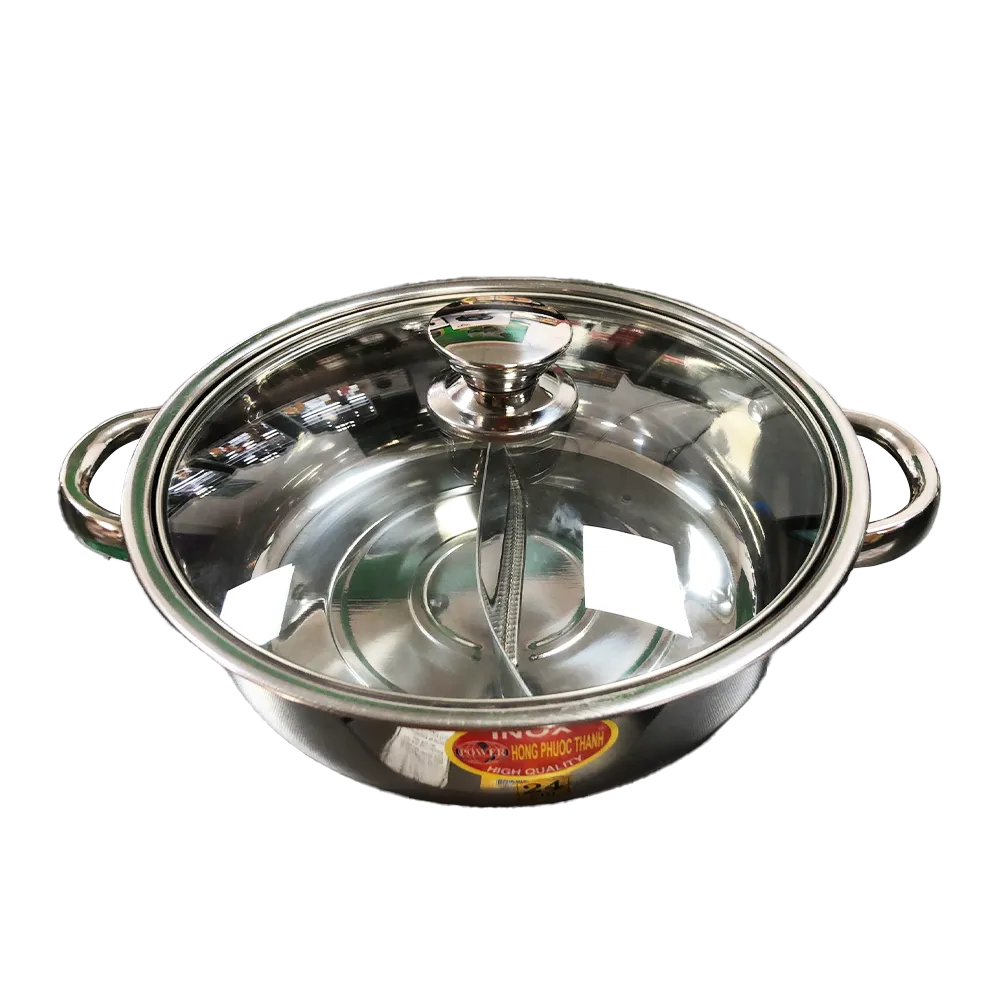 Hot Pot Dual-Sided 24cm