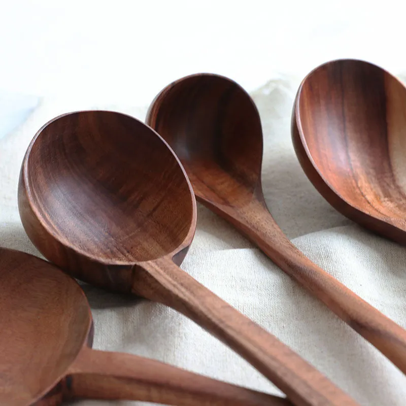 Household Teak Cooking Spoon And Spatula