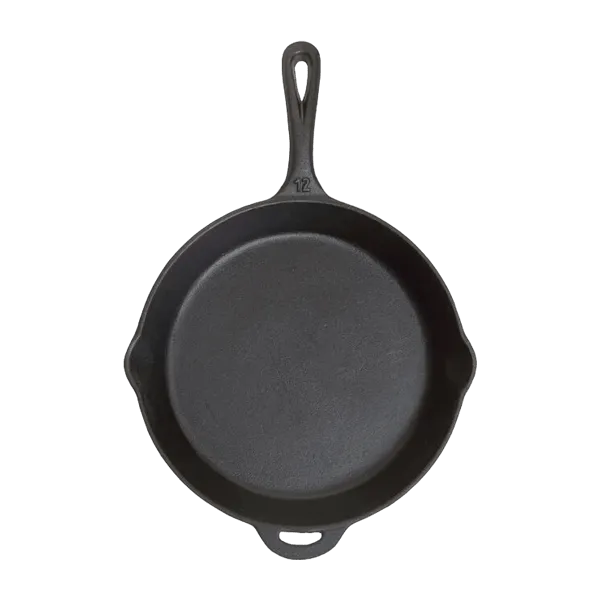 IMPERIAL CAST IRON FRYING PAN NONSTICK SKILLET 12