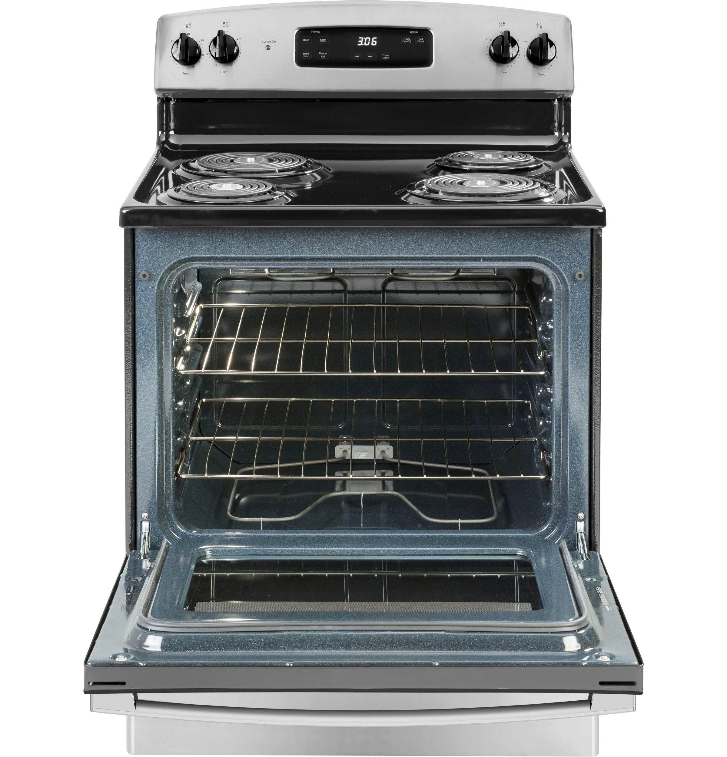 JBS360RTSS GE® ENERGY STAR® 30" Free-Standing Electric Range