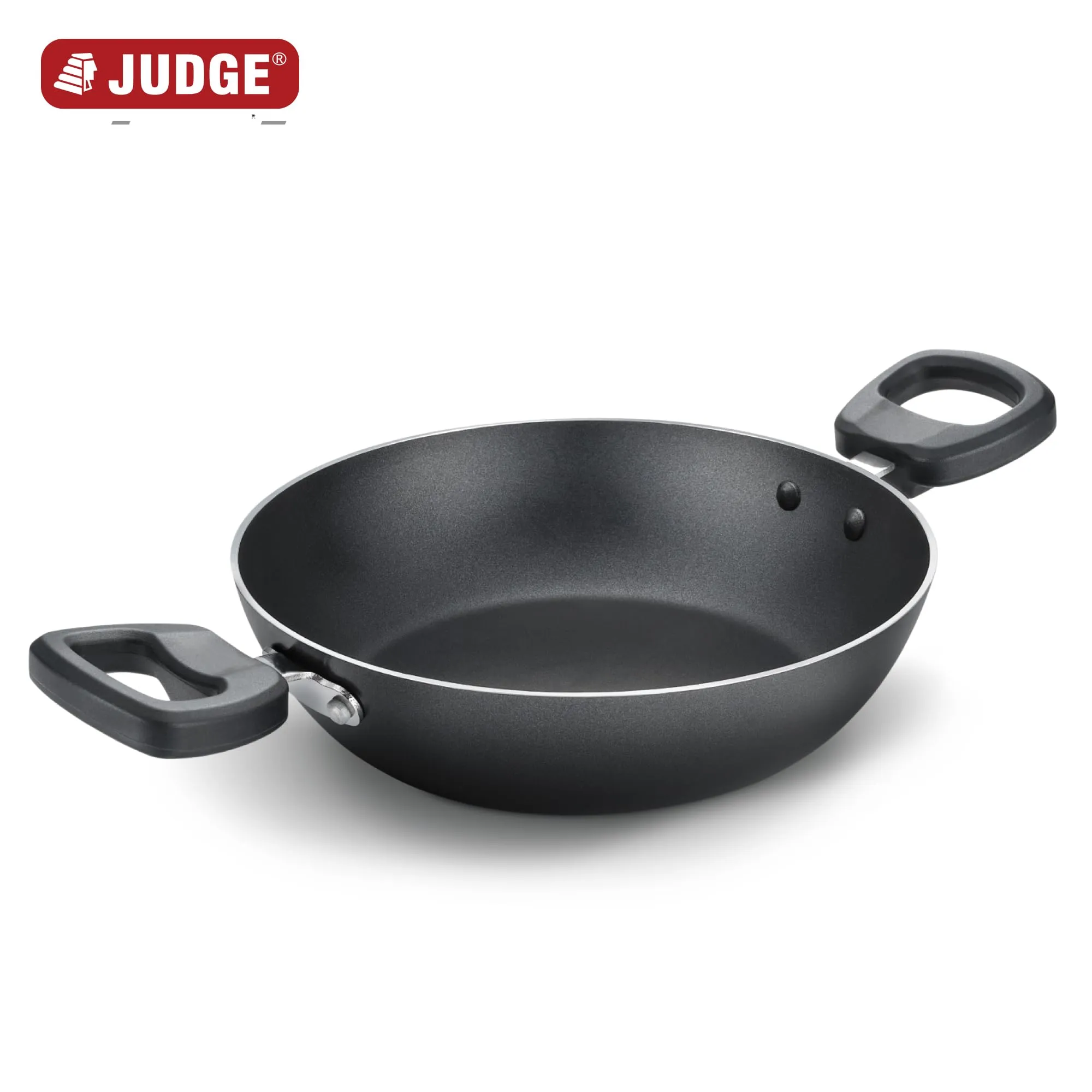 Judge by Prestige Everyday Kadhai 24 cm Diameter 2.3 L Capacity (Aluminium, Non-Stick)