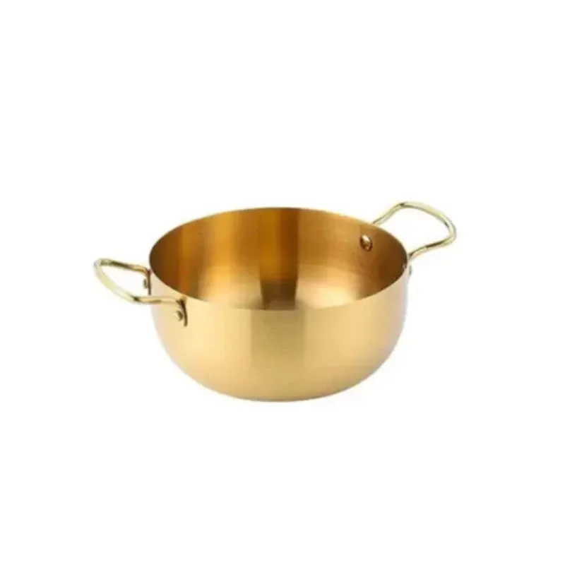 Korean Style Ramen Pot Gold 18cm