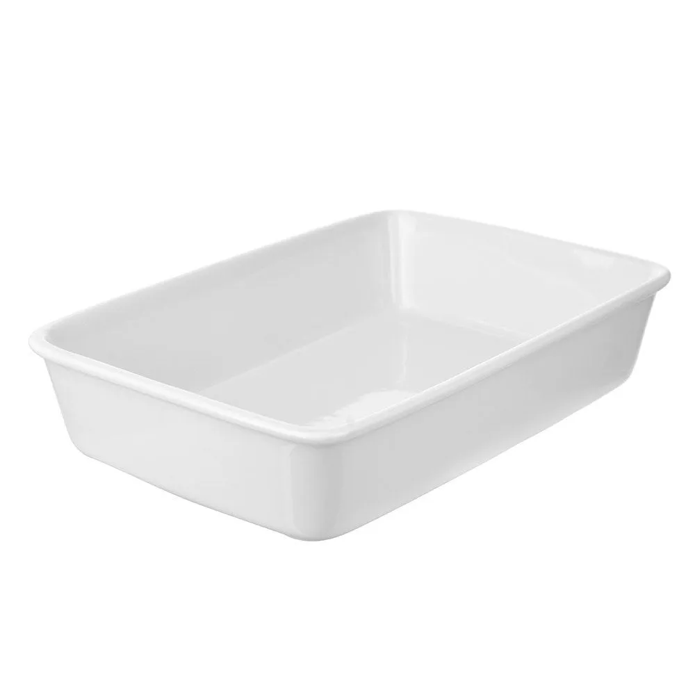 Lasagna Dish Rectangle White 36x25x8cm