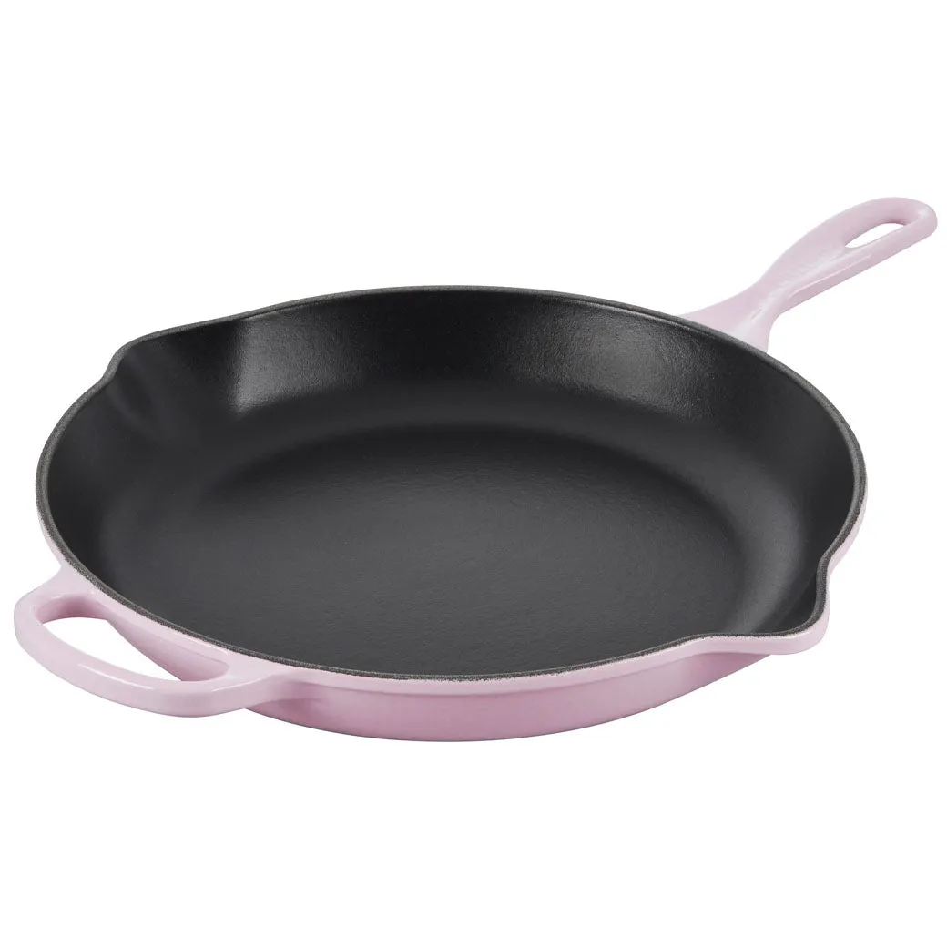 Le Creuset 11.75″ Enameled Cast Iron Signature Round Skillet with Handle