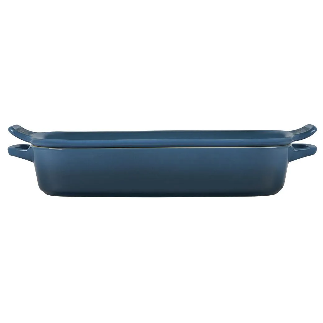 Le Creuset 2.75 Qt Rectangular Dish with Platter Lid