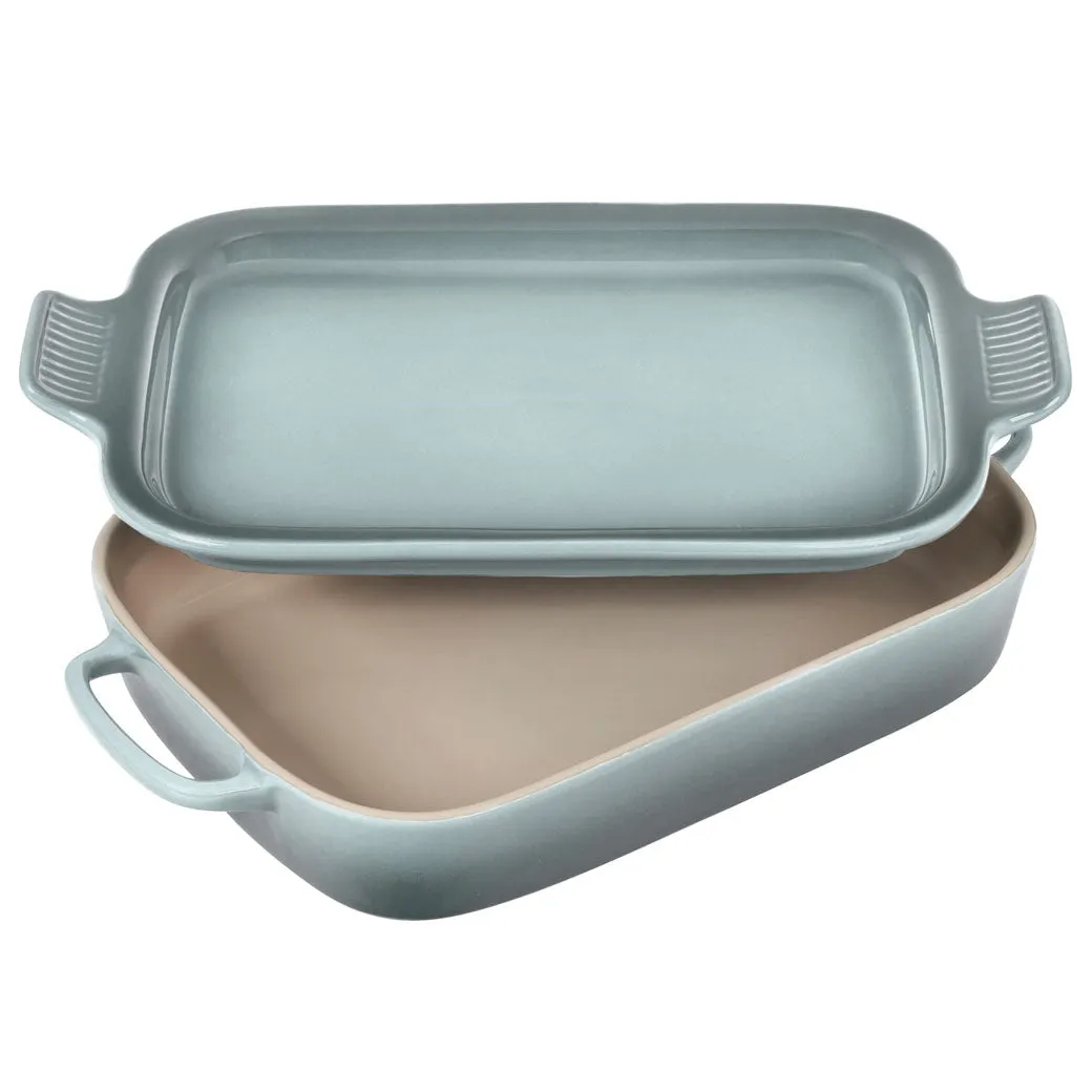 Le Creuset 2.75 Qt Rectangular Dish with Platter Lid