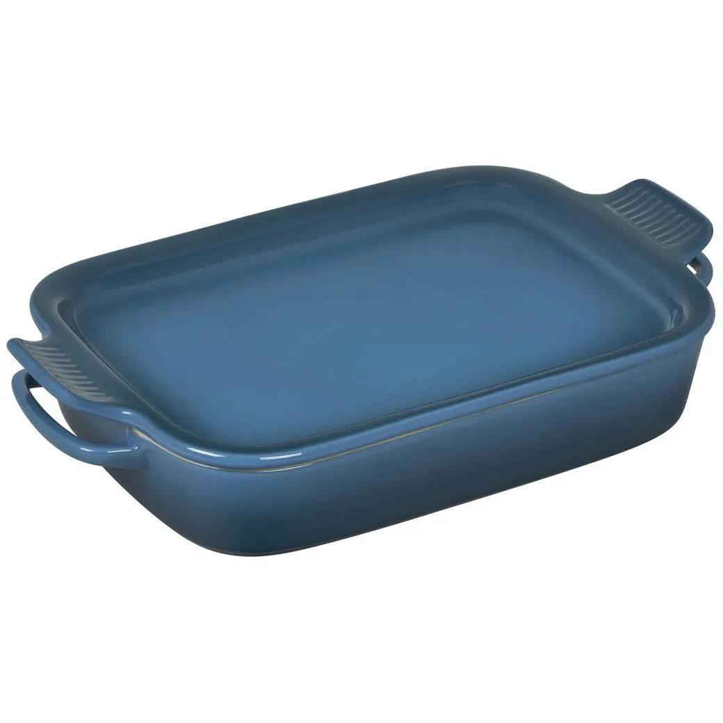 Le Creuset 2.75 Qt Rectangular Dish with Platter Lid