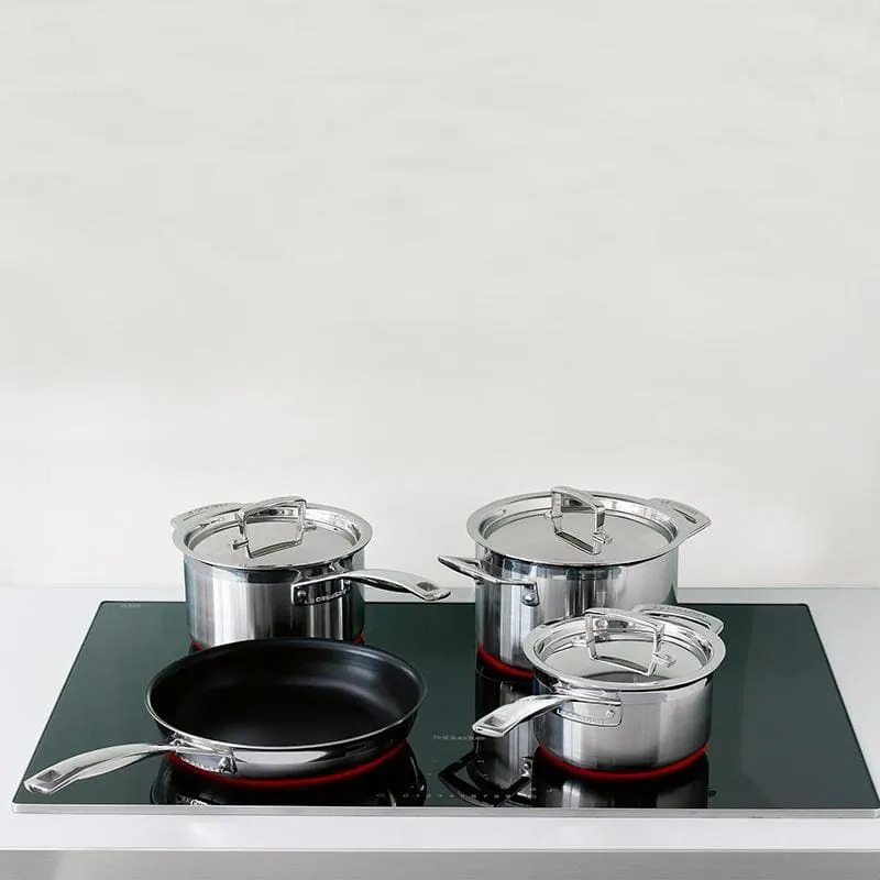 Le Creuset 3-Ply Stainless Steel 4 Piece Cookware Set