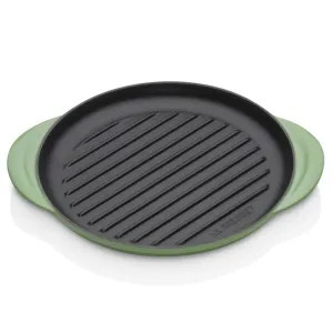 Le Creuset Classic Cast Iron Round Grill 25cm Rosemary