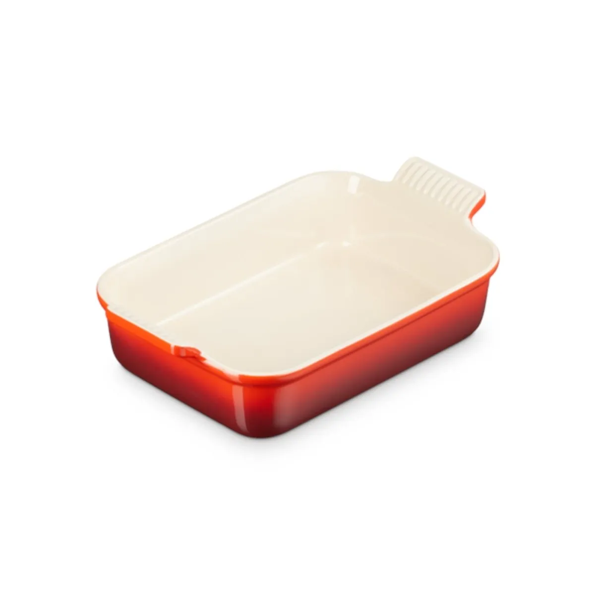 Le Creuset Heritage Stoneware Rectangular Dish Cerise 32cm