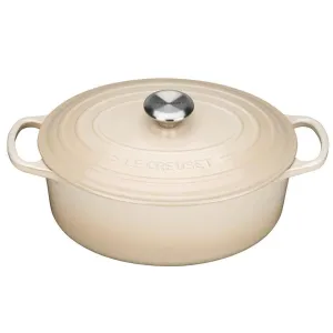 Le Creuset Signature Cast Iron Oval Casserole Almond