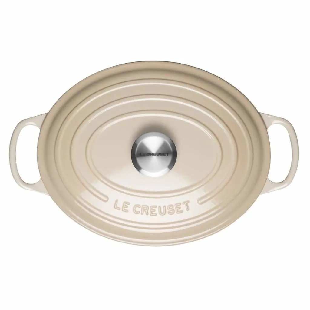 Le Creuset Signature Cast Iron Oval Casserole Almond