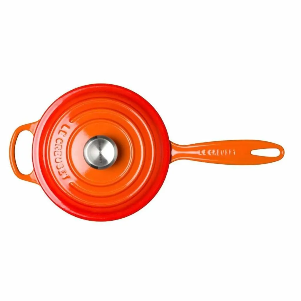 Le Creuset Signature Cast Iron Saucepan Volcanic