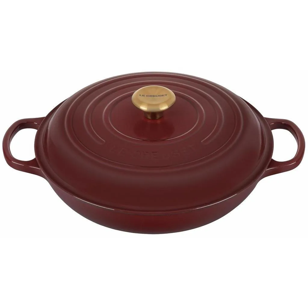 Le Creuset Signature Enameled Cast-Iron 3.5 Qt. Round Braiser