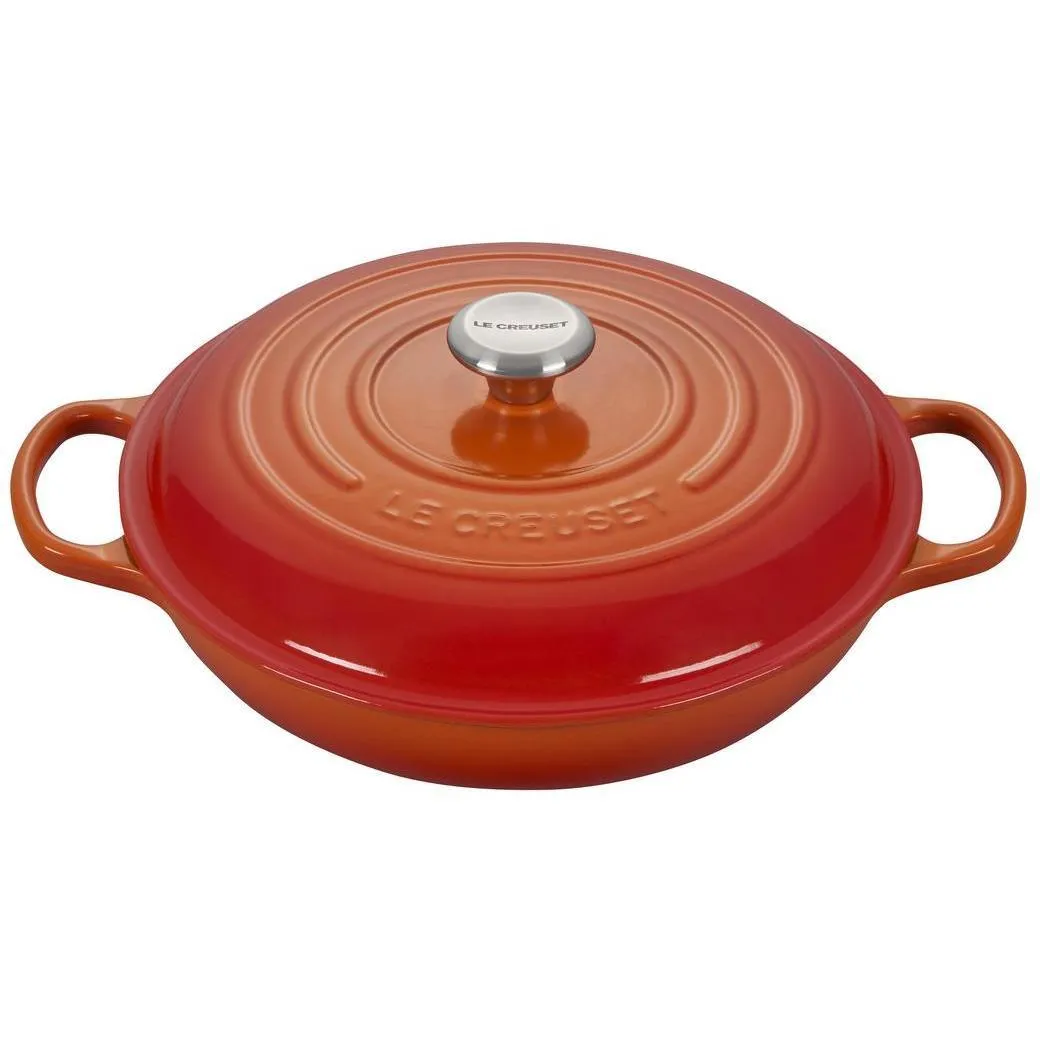 Le Creuset Signature Enameled Cast-Iron 3.5 Qt. Round Braiser