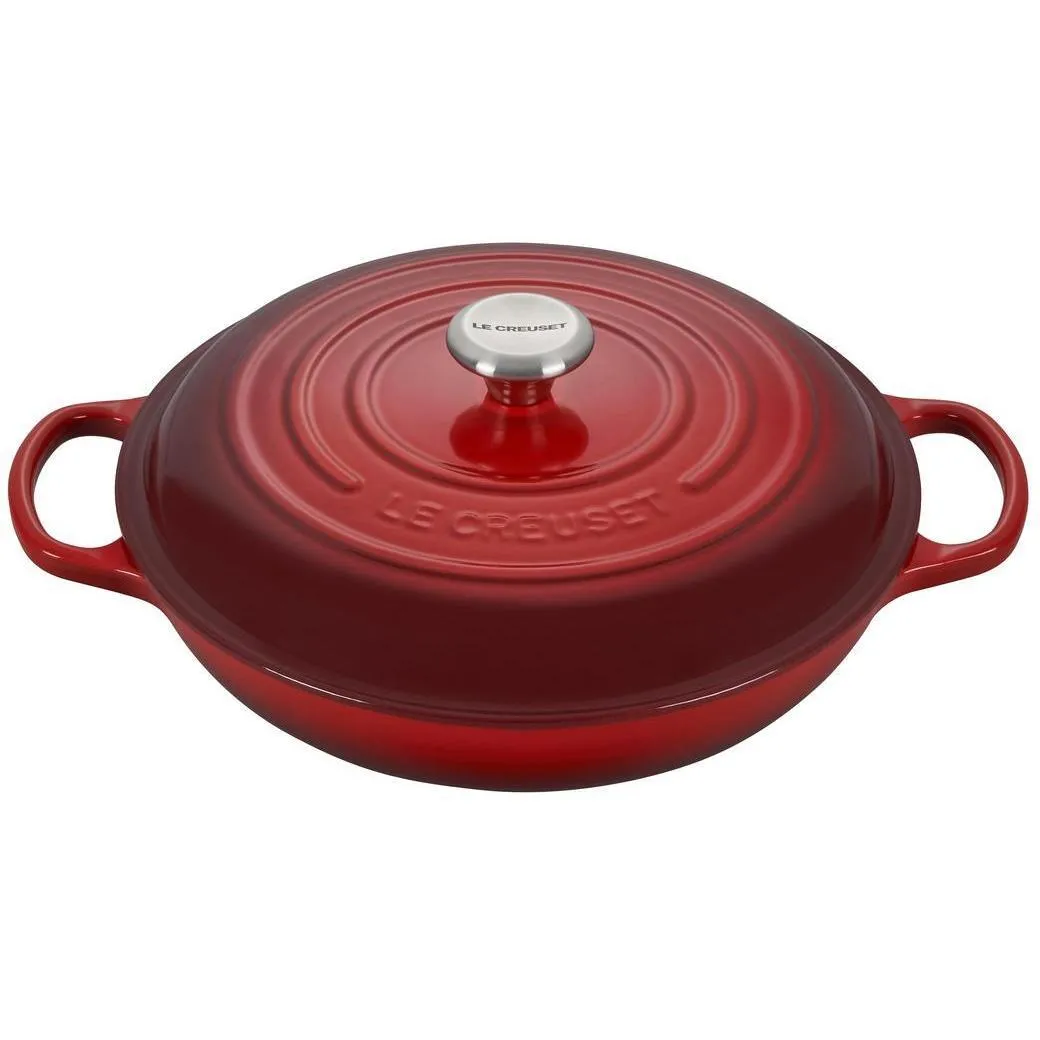 Le Creuset Signature Enameled Cast-Iron 3.5 Qt. Round Braiser