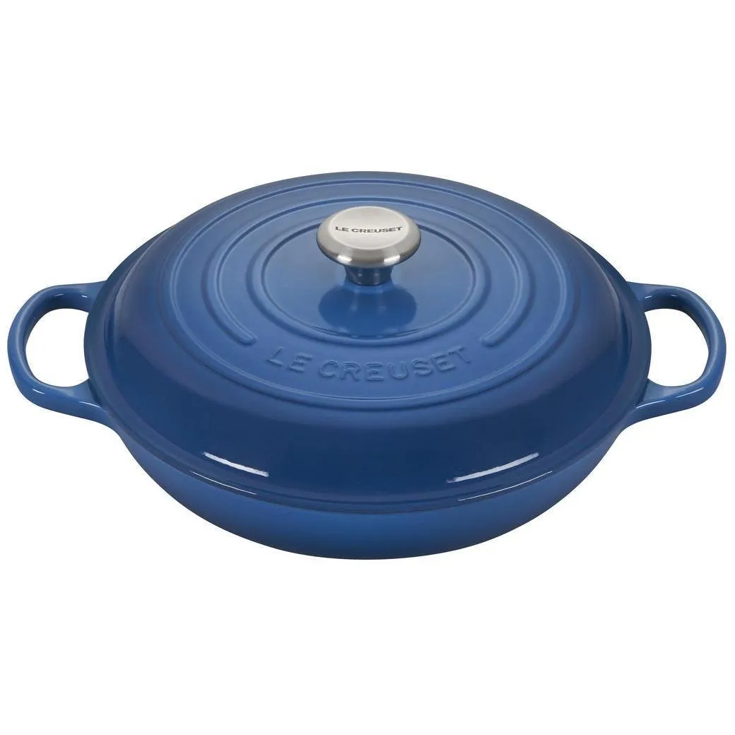 Le Creuset Signature Enameled Cast-Iron 3.5 Qt. Round Braiser