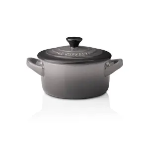 Le Creuset Stoneware Petite Round Casserole Flint