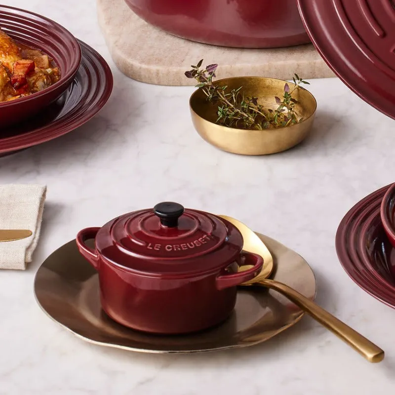 Le Creuset Stoneware Petite Round Casserole Garnet